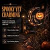 Solar Halloween Black Cat & Pumpkin Moon Garden Stake Light, 2026 New Solar Pumpkins Lantern Outdoor Halloween Yard Decor for Garden, Patio, Lawn, Walkway